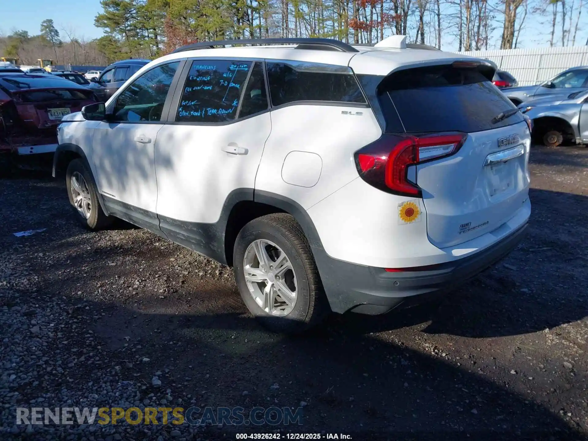 3 Photograph of a damaged car 3GKALTEG5PL257739 GMC TERRAIN 2023