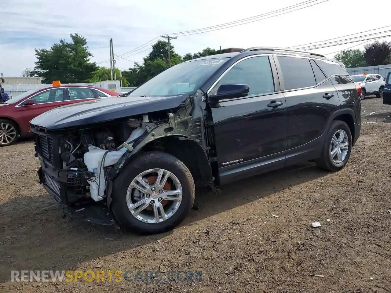 1 Photograph of a damaged car 3GKALTEG6PL156127 GMC TERRAIN 2023