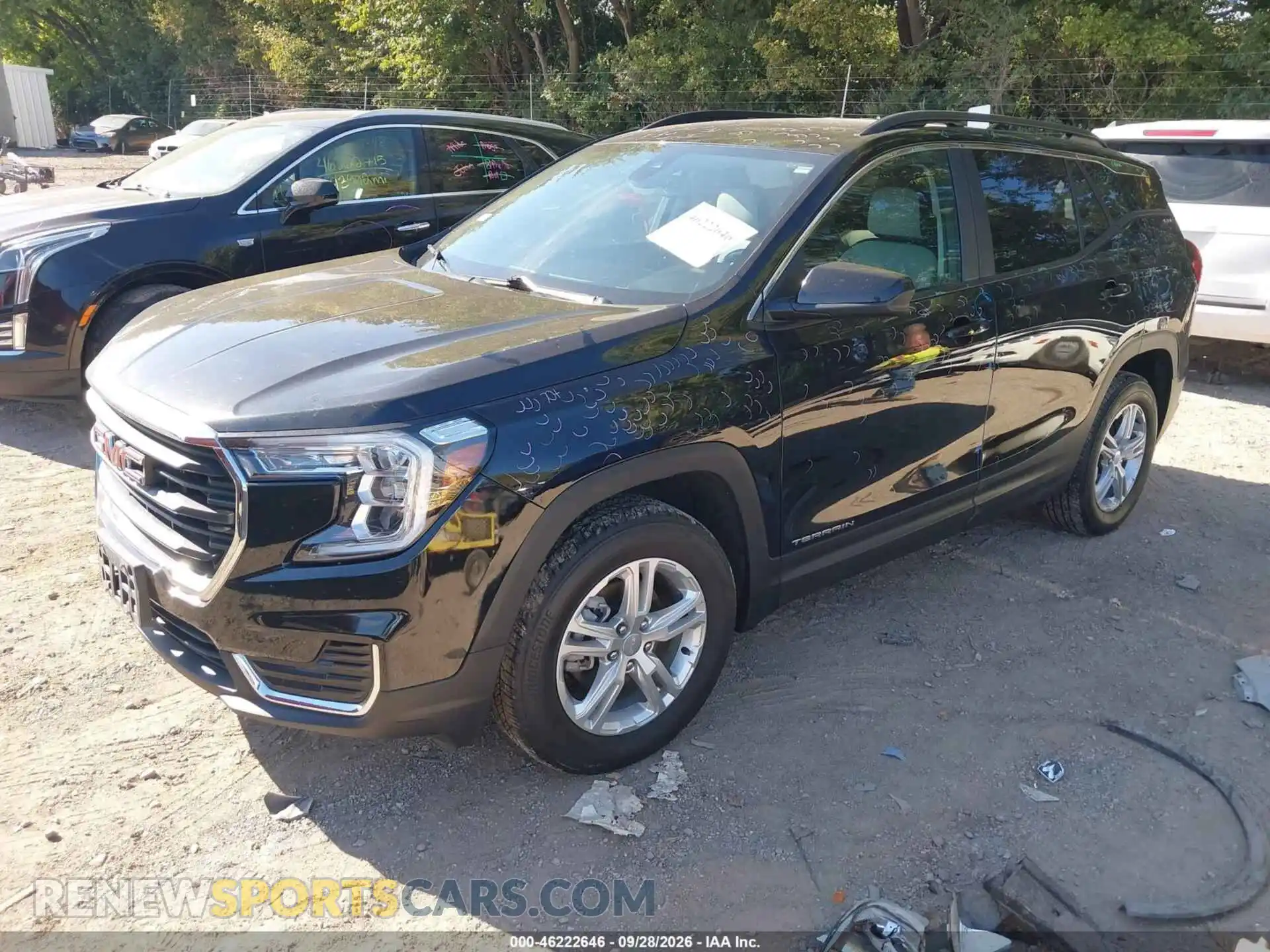 2 Photograph of a damaged car 3GKALTEG6PL194554 GMC TERRAIN 2023