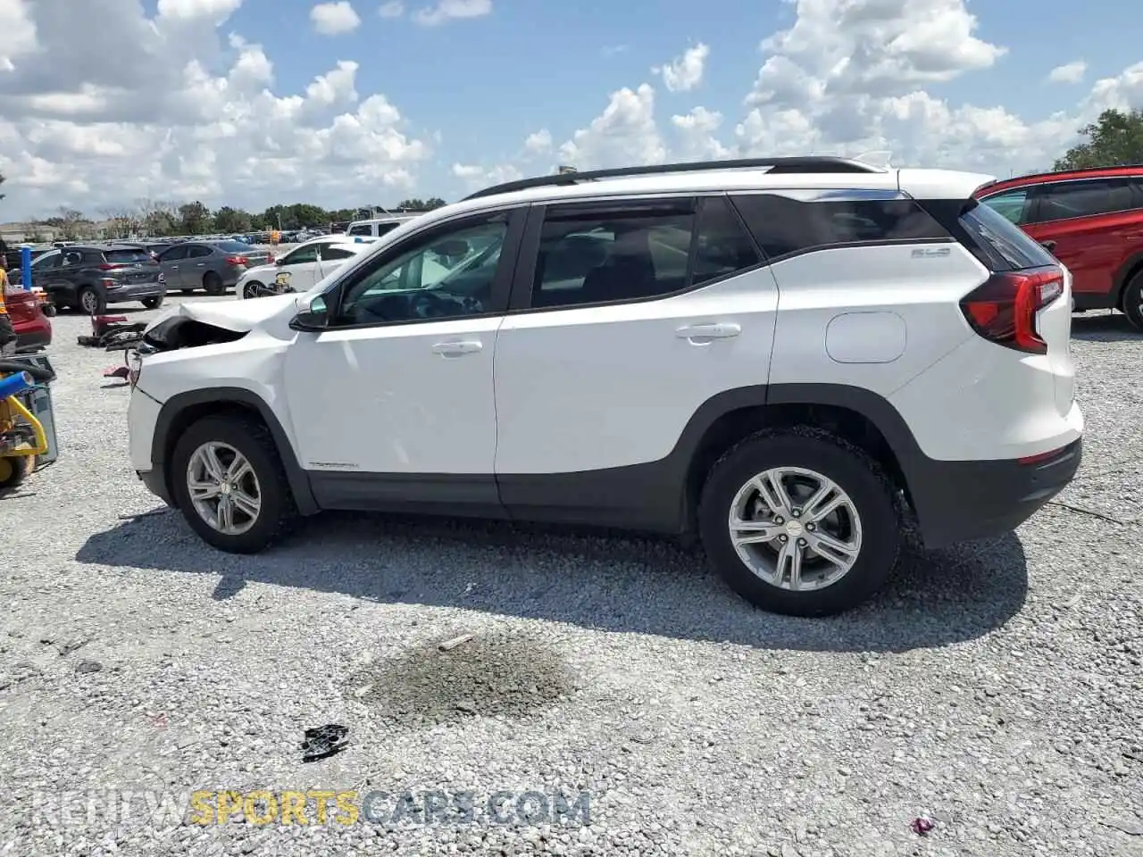 2 Photograph of a damaged car 3GKALTEG6PL207240 GMC TERRAIN 2023