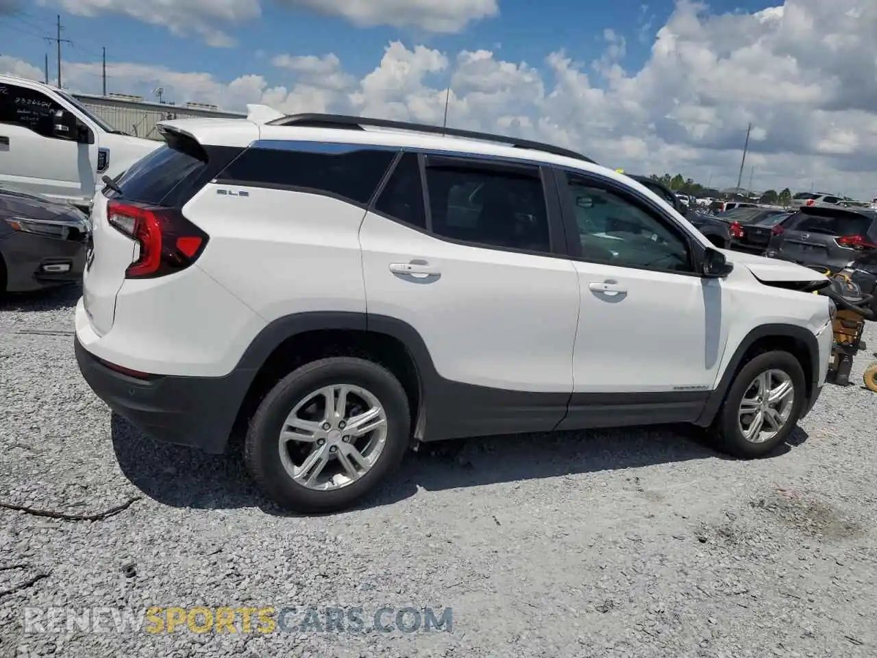 3 Photograph of a damaged car 3GKALTEG6PL207240 GMC TERRAIN 2023