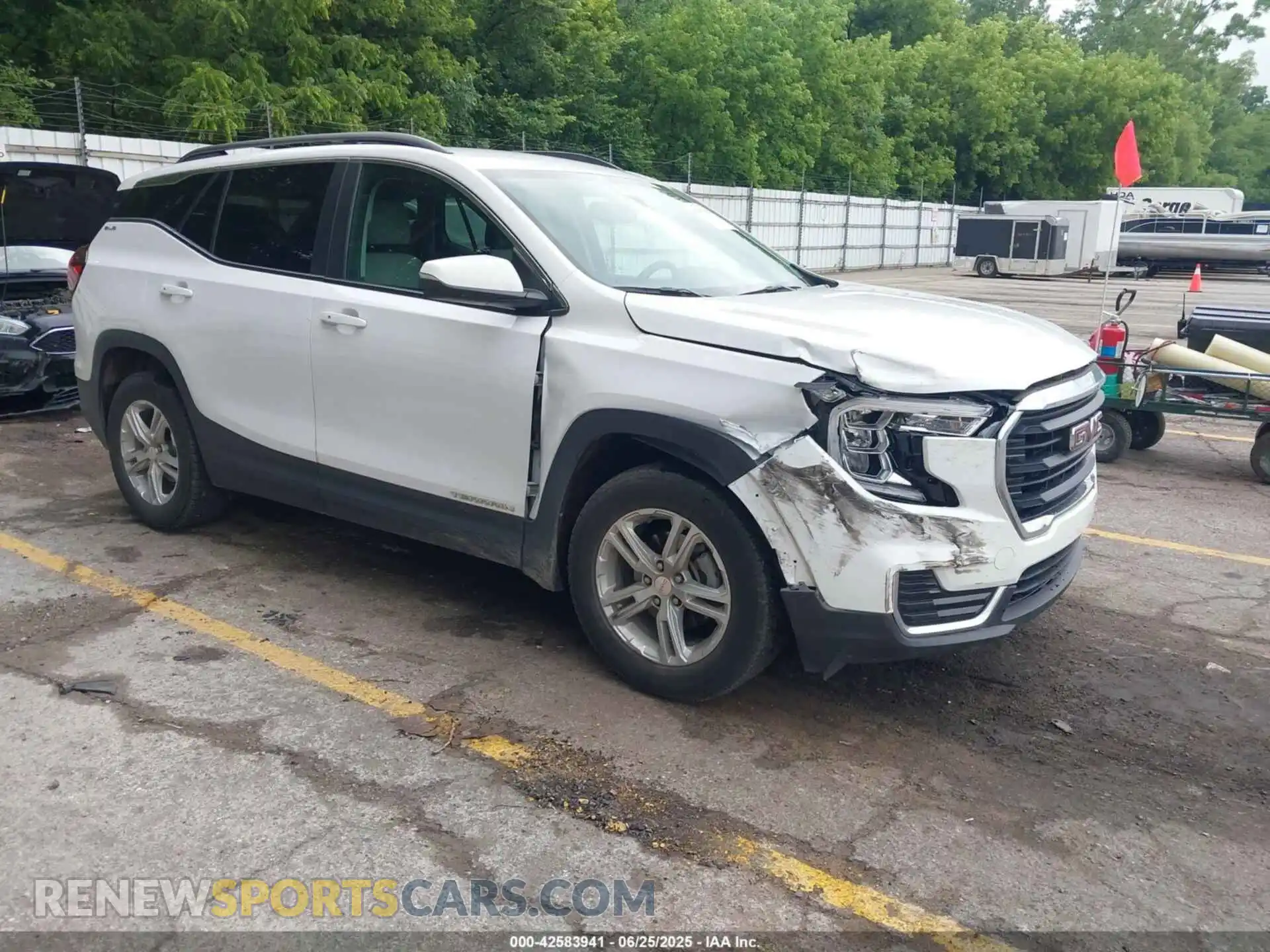 1 Photograph of a damaged car 3GKALTEG6PL238083 GMC TERRAIN 2023