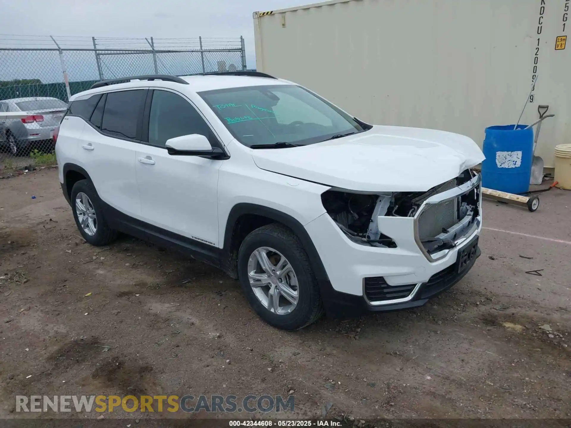 1 Photograph of a damaged car 3GKALTEG7PL174068 GMC TERRAIN 2023