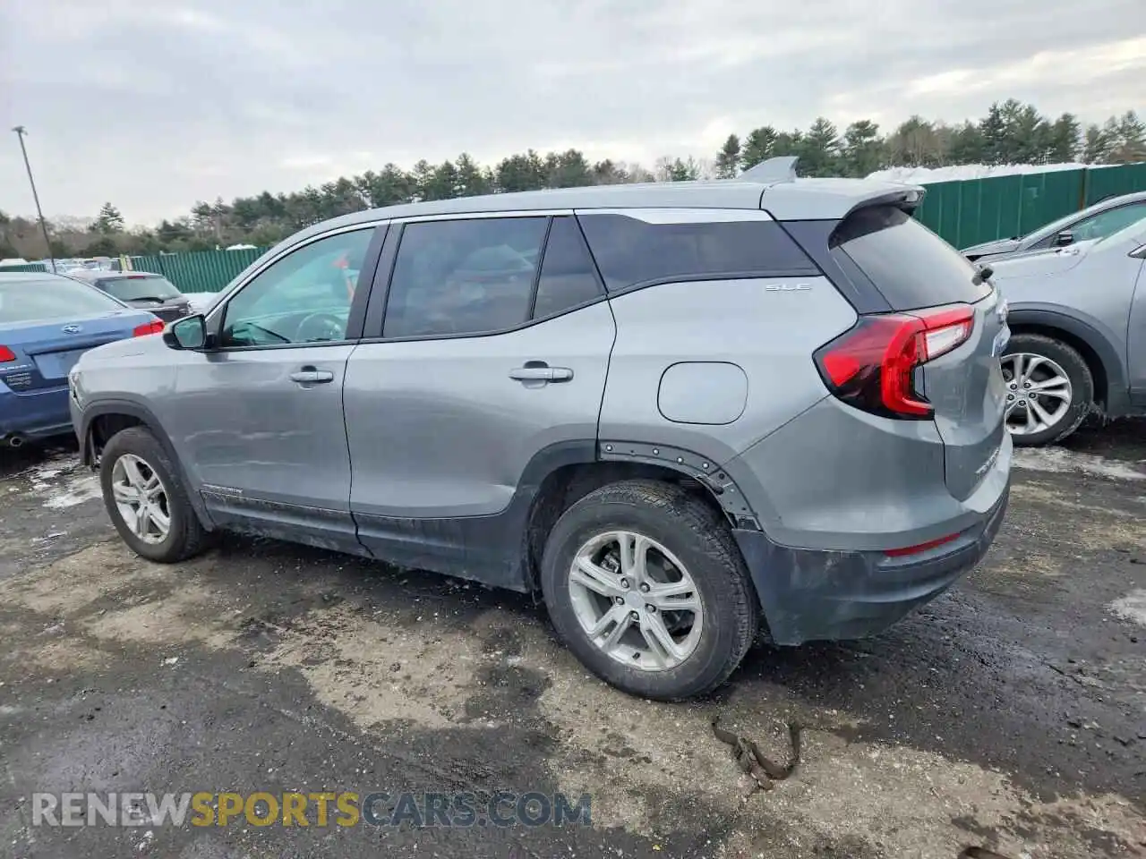 2 fotografías del automóvil dañado 3GKALTEG7PL251781 GMC TERRAIN 2023