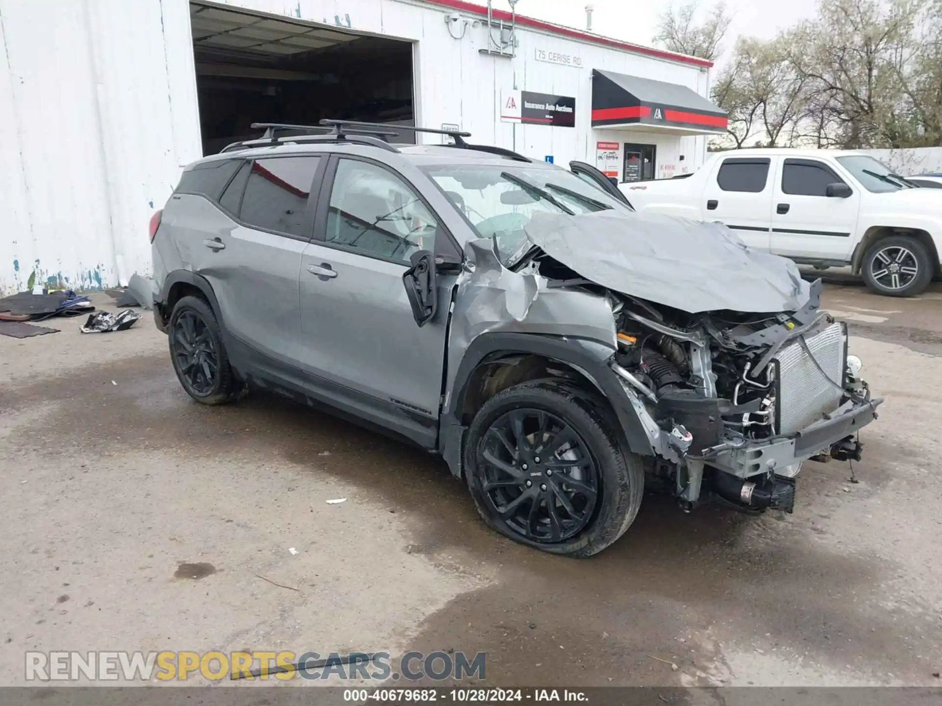 1 Photograph of a damaged car 3GKALTEG8PL208986 GMC TERRAIN 2023