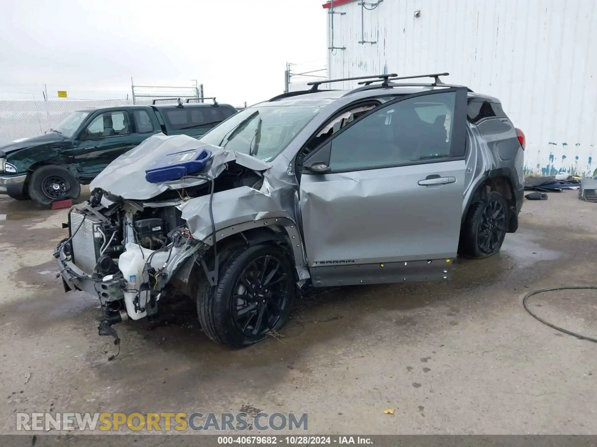 2 Photograph of a damaged car 3GKALTEG8PL208986 GMC TERRAIN 2023