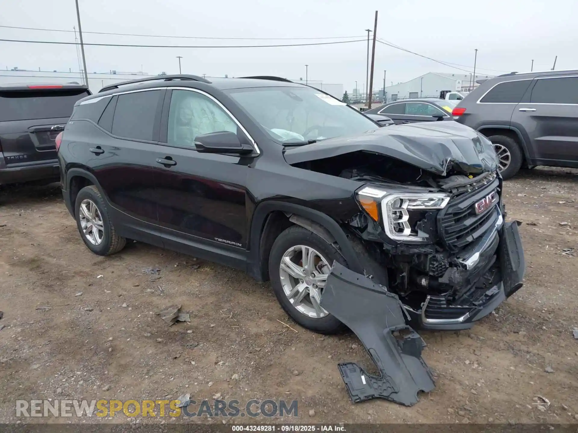 1 Photograph of a damaged car 3GKALTEG9PL175772 GMC TERRAIN 2023