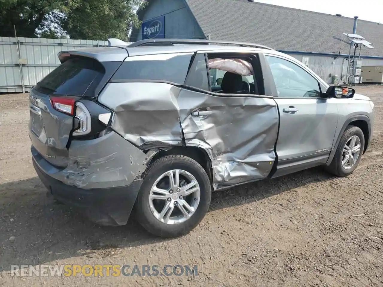3 Photograph of a damaged car 3GKALTEG9PL226526 GMC TERRAIN 2023