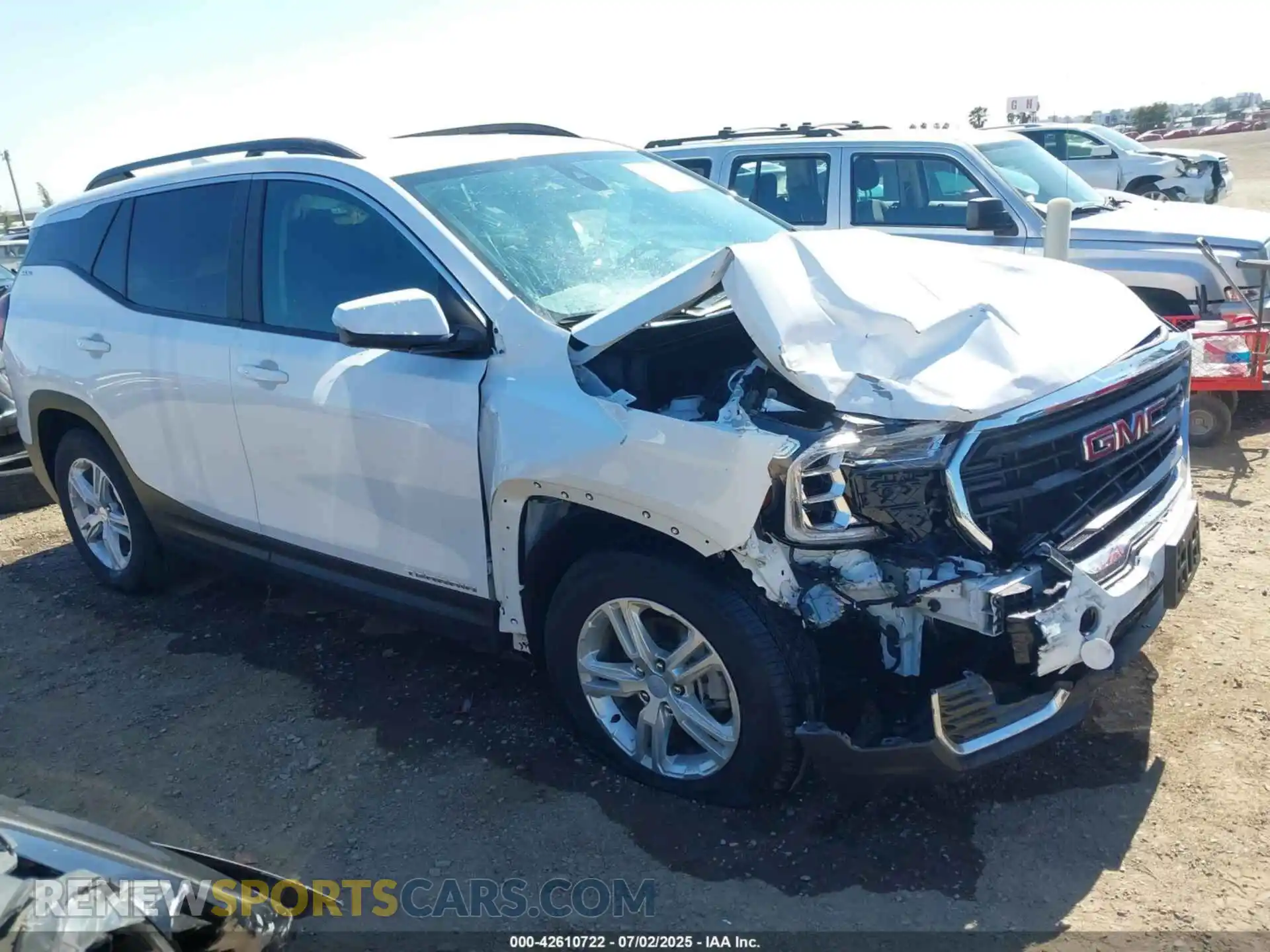 1 Photograph of a damaged car 3GKALTEG9PL229197 GMC TERRAIN 2023