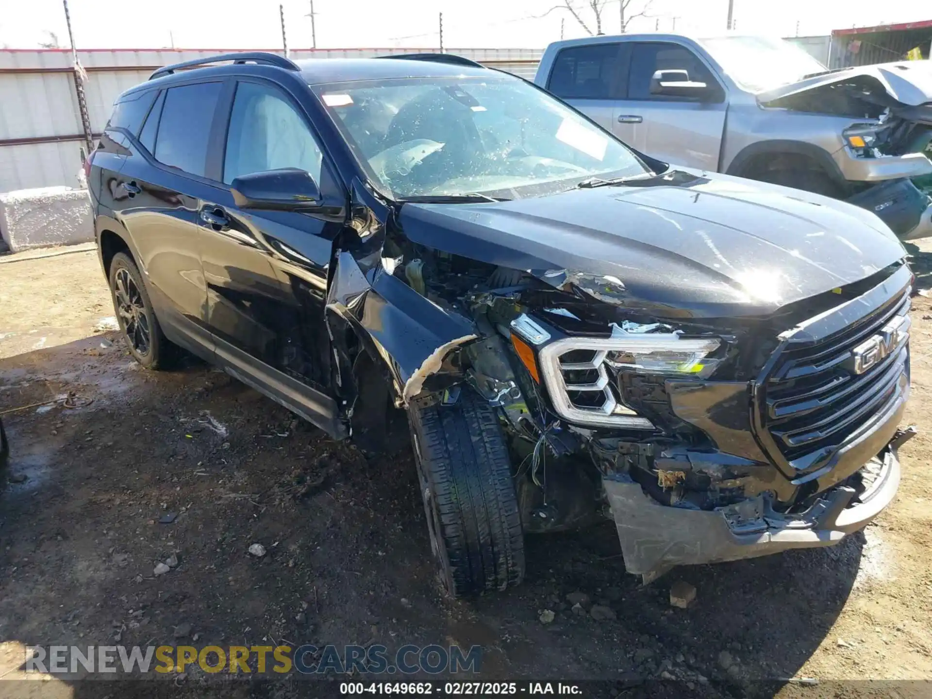 1 Photograph of a damaged car 3GKALTEGXPL163159 GMC TERRAIN 2023