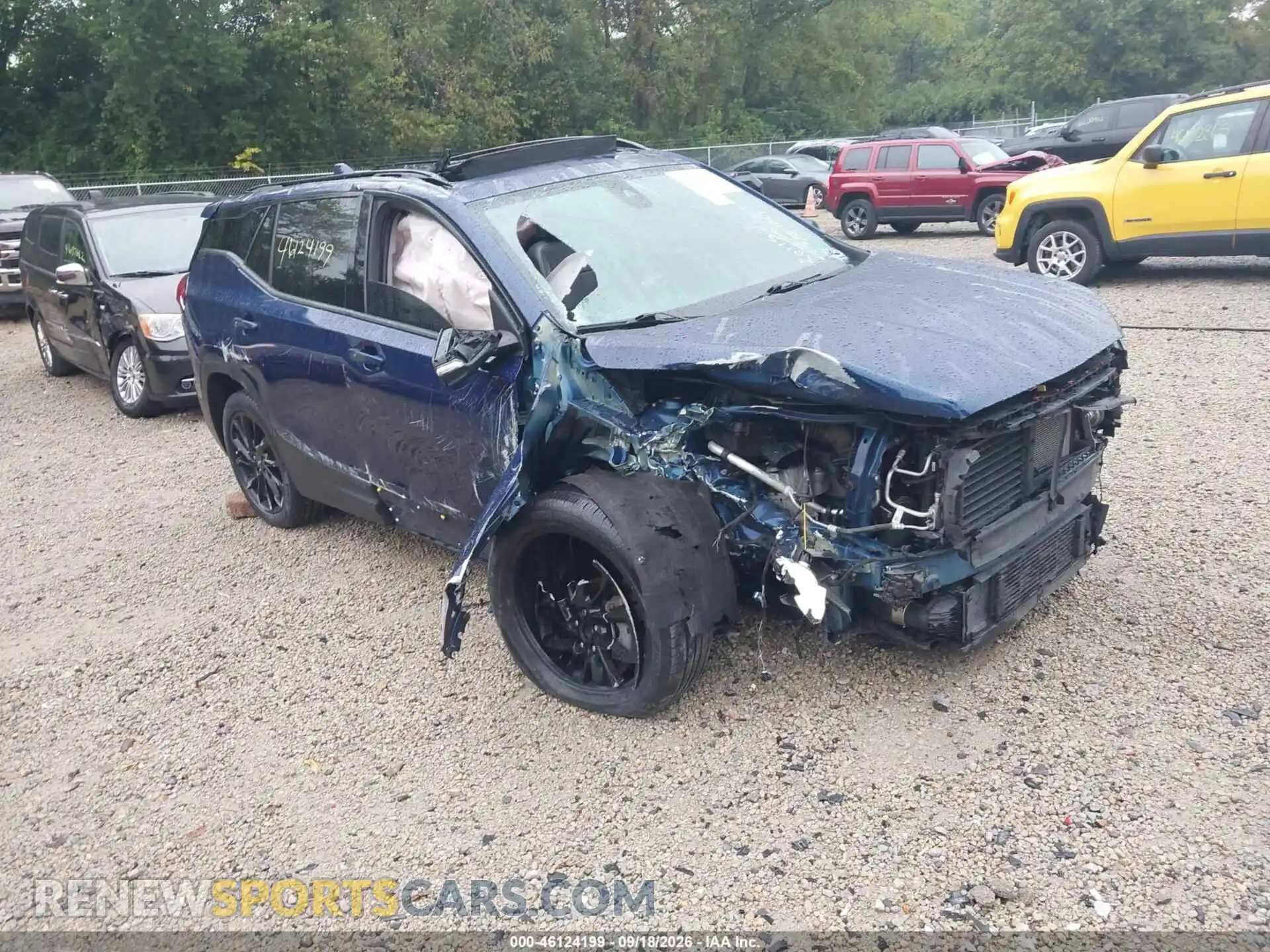 1 Photograph of a damaged car 3GKALVEG0PL102432 GMC TERRAIN 2023