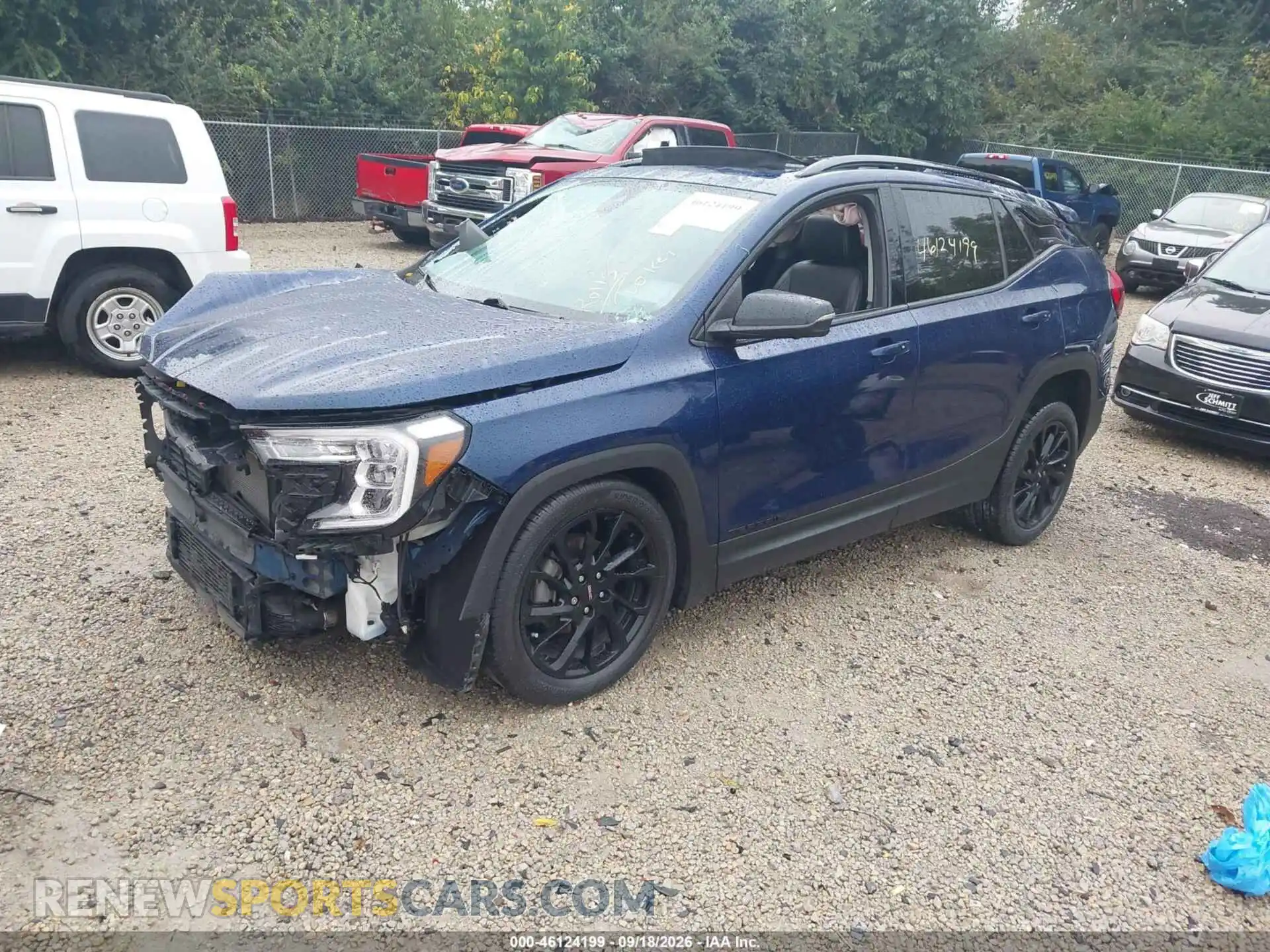 2 Photograph of a damaged car 3GKALVEG0PL102432 GMC TERRAIN 2023