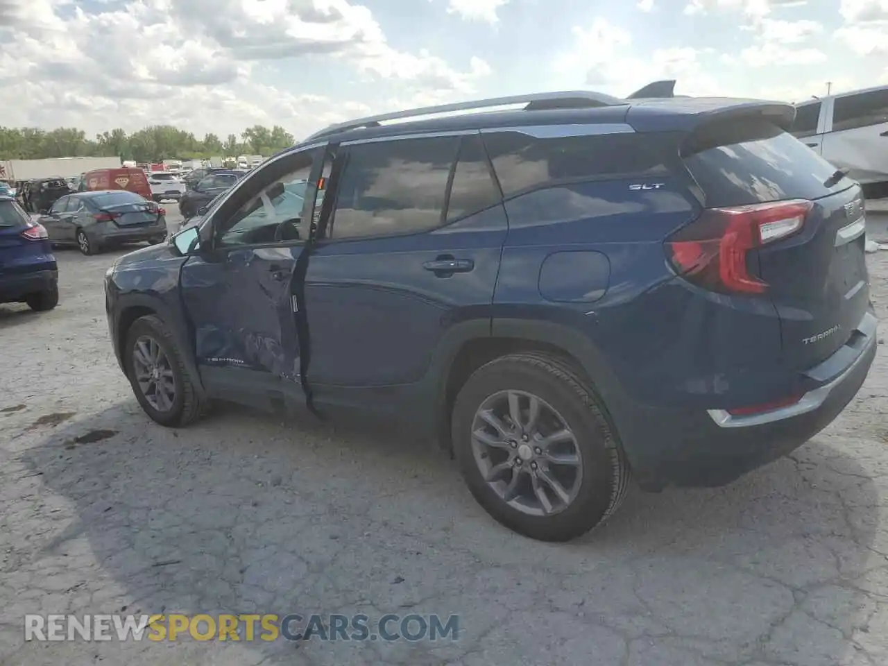 2 Photograph of a damaged car 3GKALVEG0PL139156 GMC TERRAIN 2023