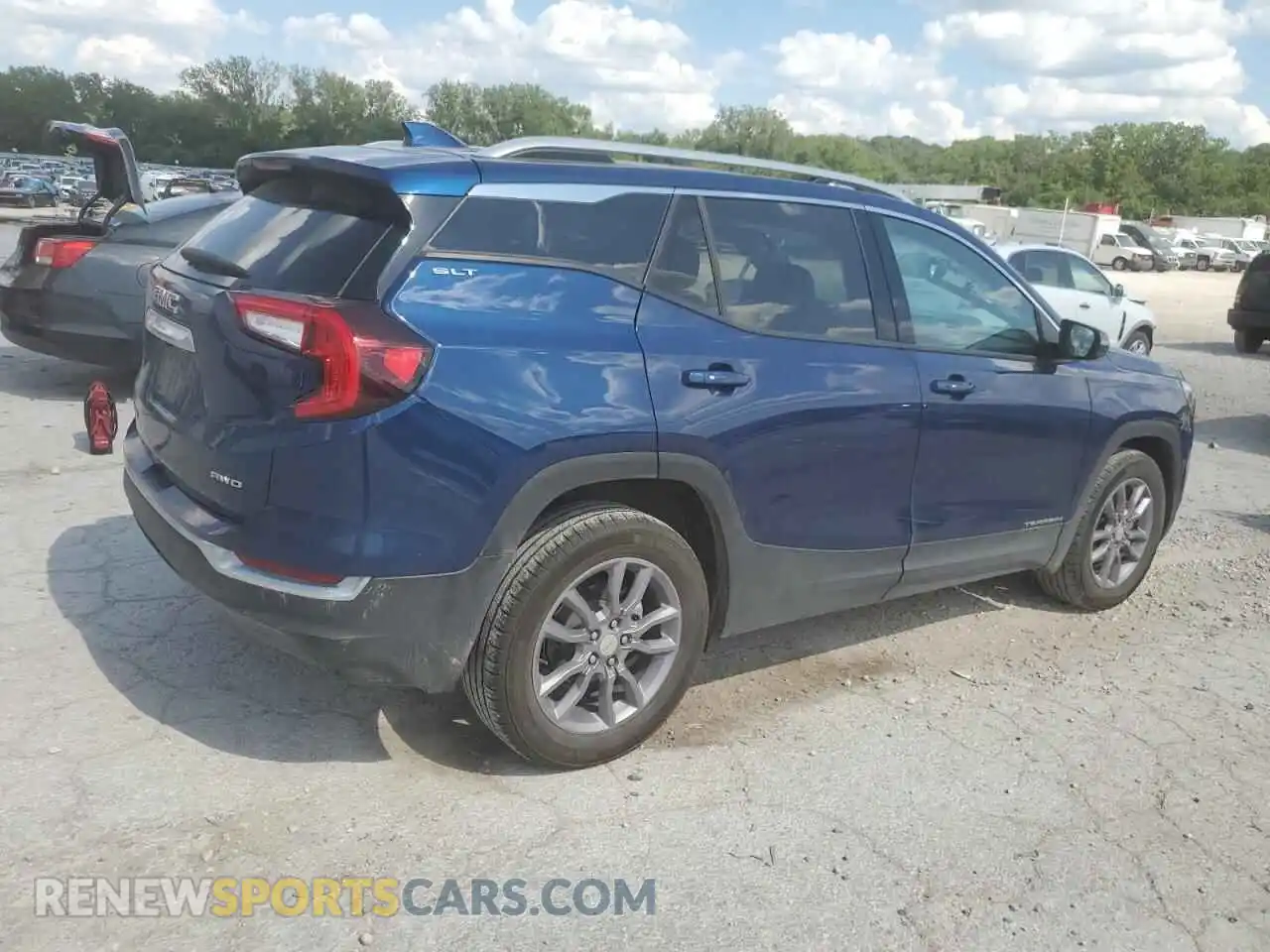 3 Photograph of a damaged car 3GKALVEG0PL139156 GMC TERRAIN 2023