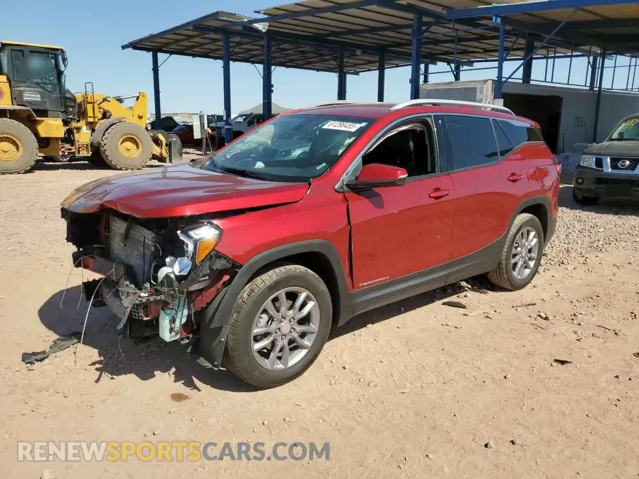 1 Photograph of a damaged car 3GKALVEG1PL189242 GMC TERRAIN 2023