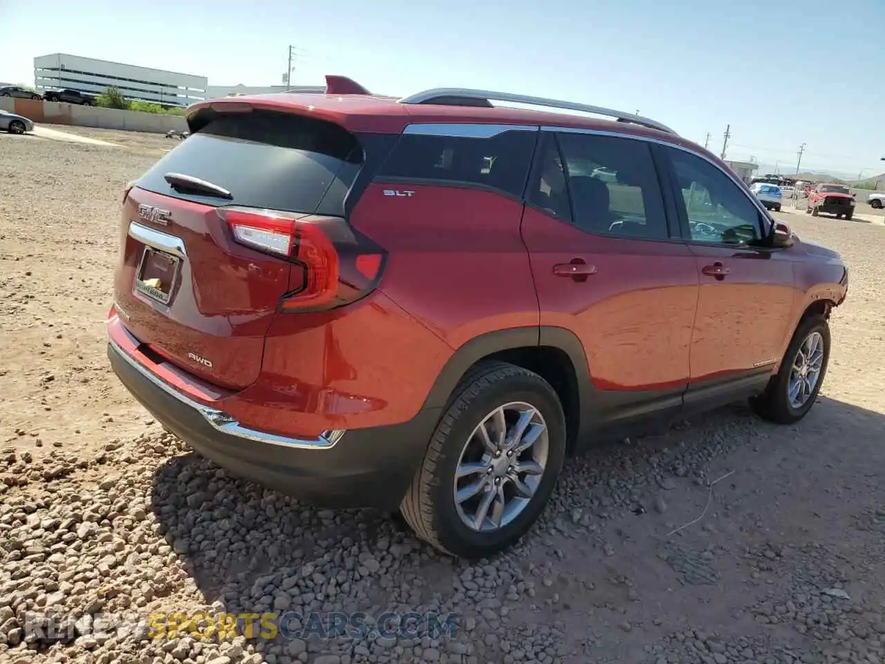 3 Photograph of a damaged car 3GKALVEG1PL189242 GMC TERRAIN 2023