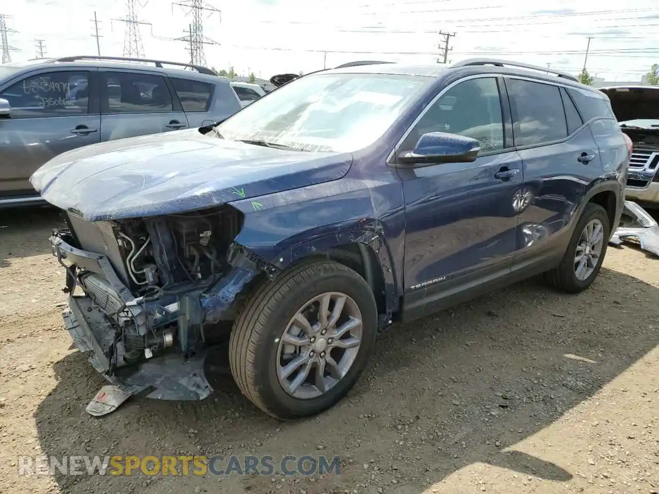 1 Фотография поврежденного автомобиля 3GKALVEG1PL192819 GMC TERRAIN 2023