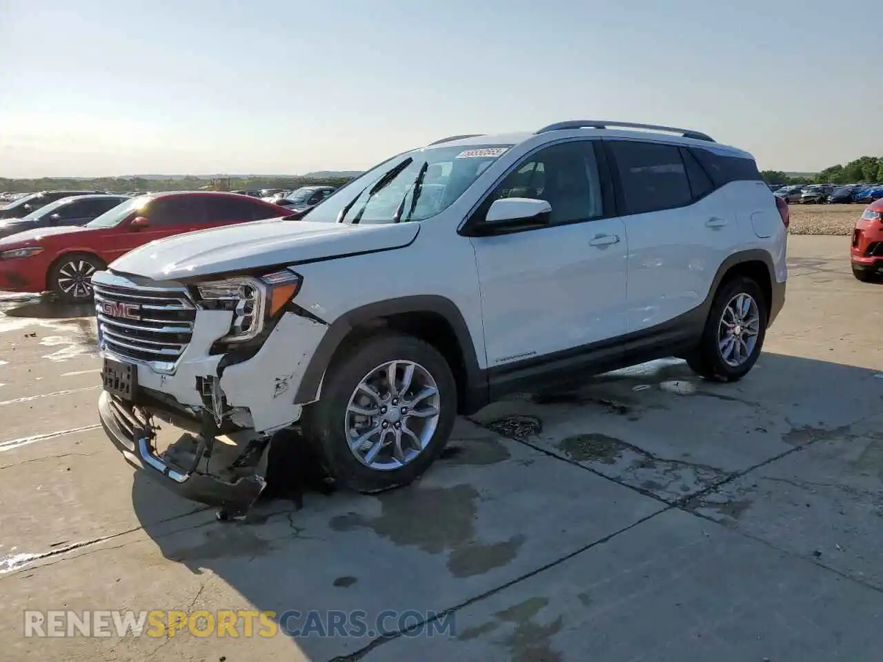 1 Photograph of a damaged car 3GKALVEG3PL134047 GMC TERRAIN 2023