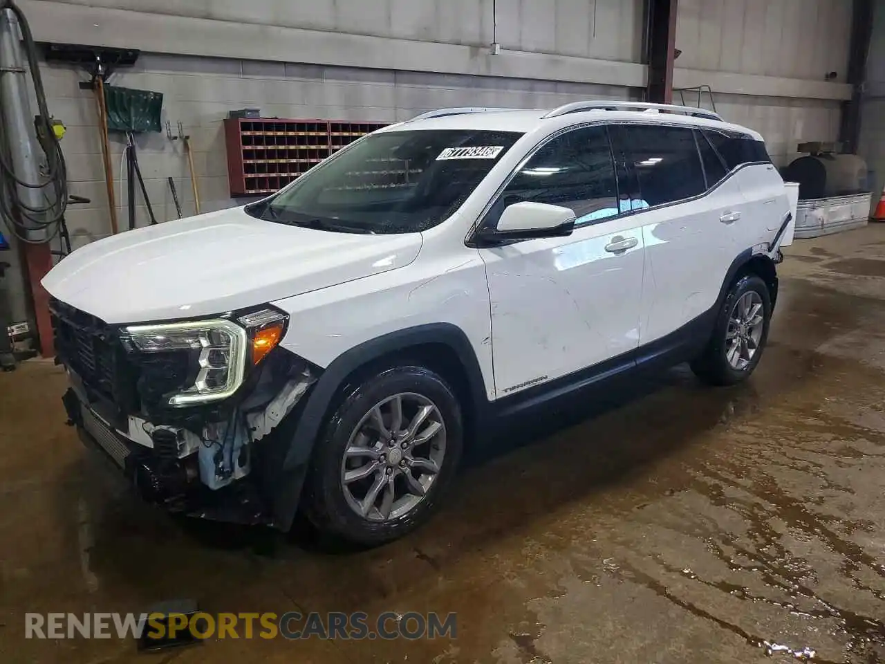 1 Photograph of a damaged car 3GKALVEG4PL125244 GMC TERRAIN 2023