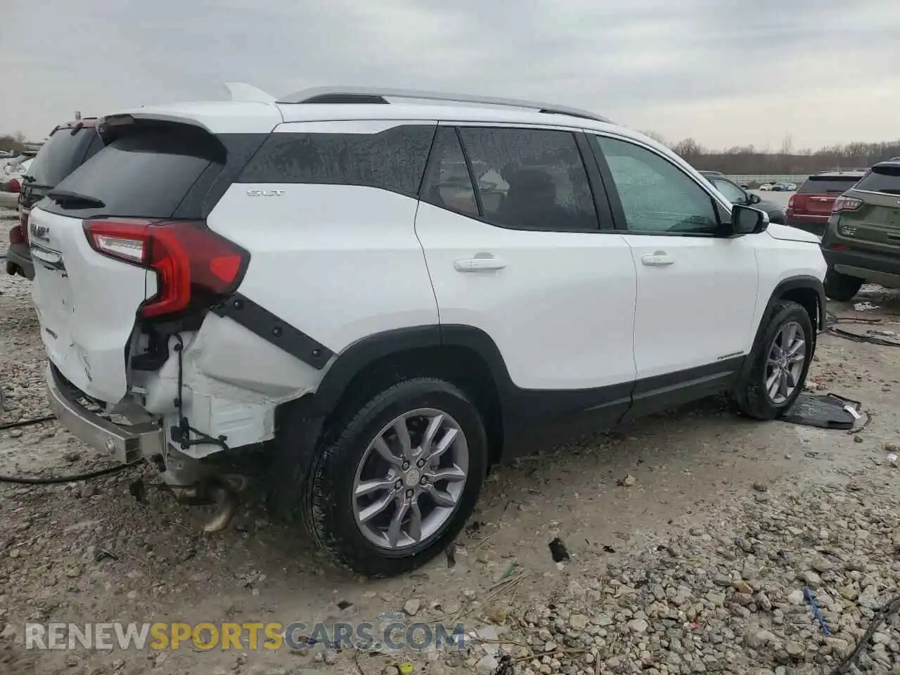 3 Photograph of a damaged car 3GKALVEG4PL229216 GMC TERRAIN 2023