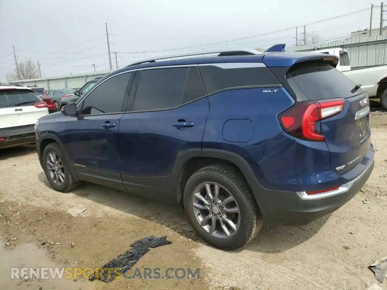 2 fotografías del automóvil dañado 3GKALVEG5PL154185 GMC TERRAIN 2023