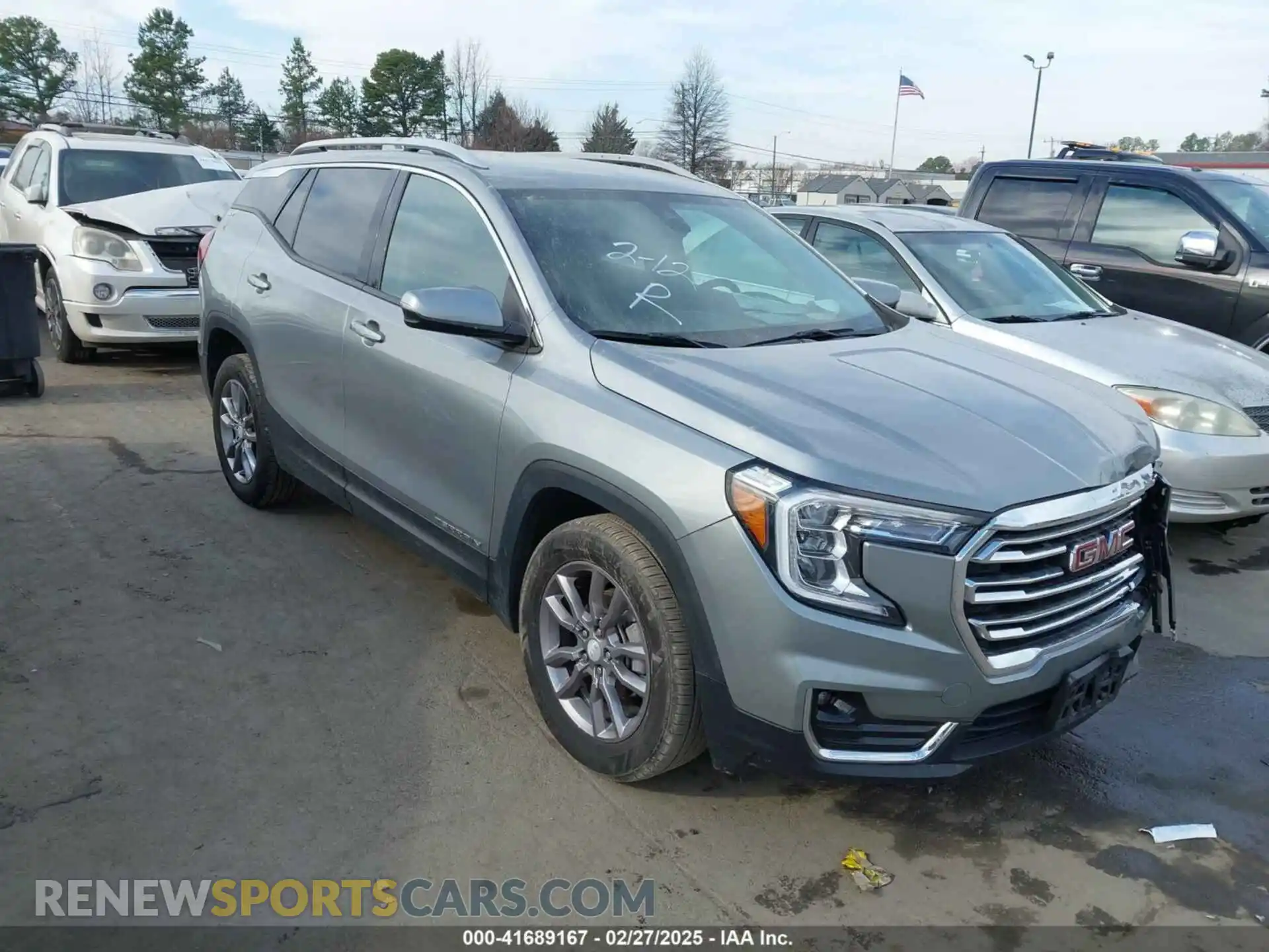 1 Photograph of a damaged car 3GKALVEG5PL198459 GMC TERRAIN 2023