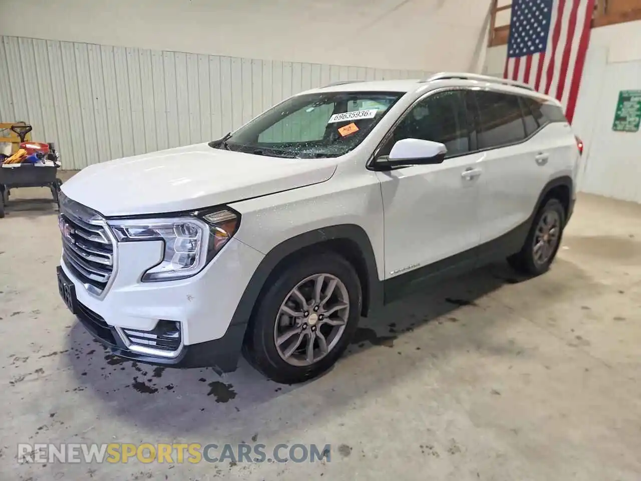 1 Photograph of a damaged car 3GKALVEG5PL256702 GMC TERRAIN 2023