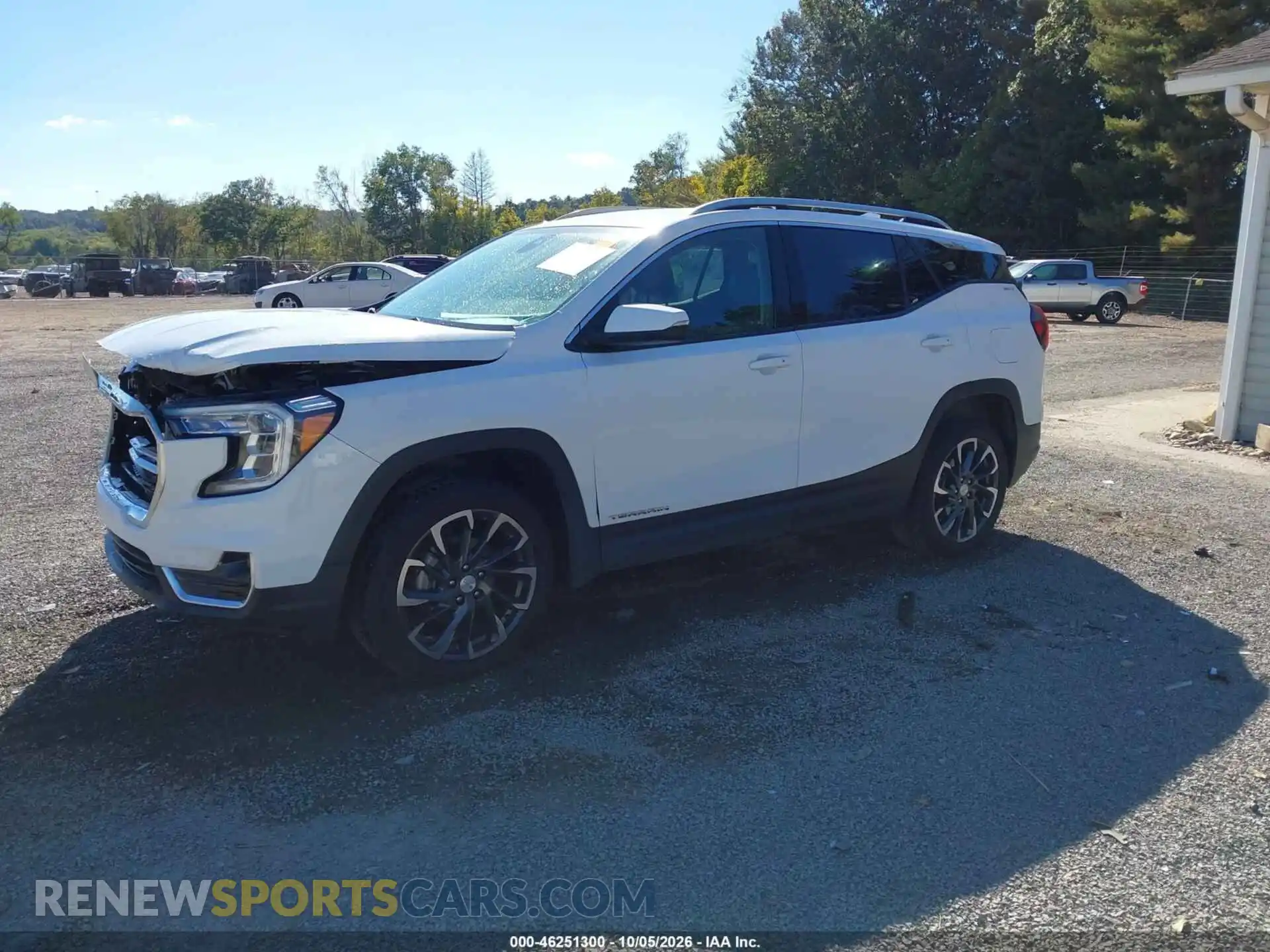 2 fotografías del automóvil dañado 3GKALVEG6PL111152 GMC TERRAIN 2023