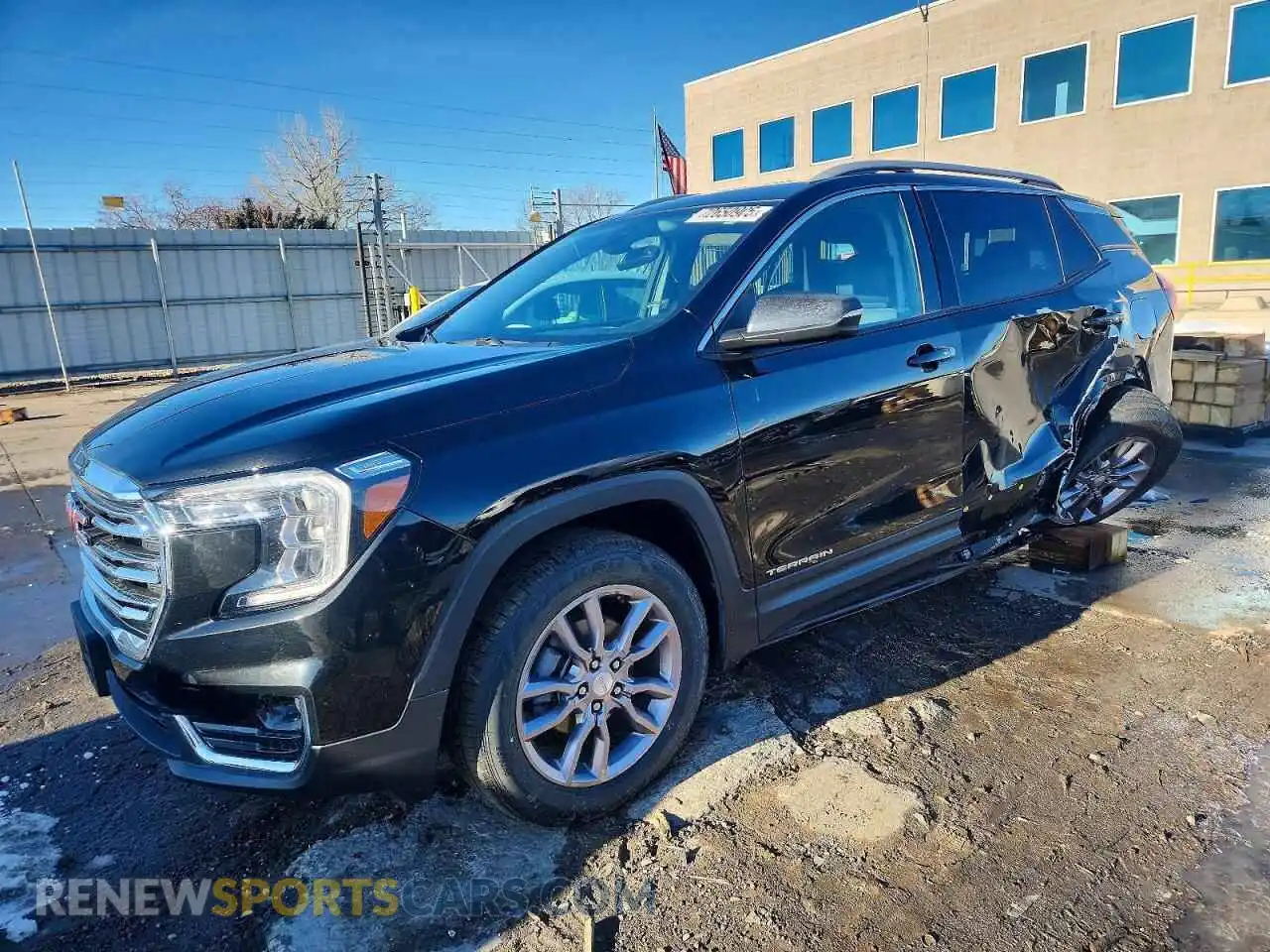 1 Photograph of a damaged car 3GKALVEG6PL220341 GMC TERRAIN 2023