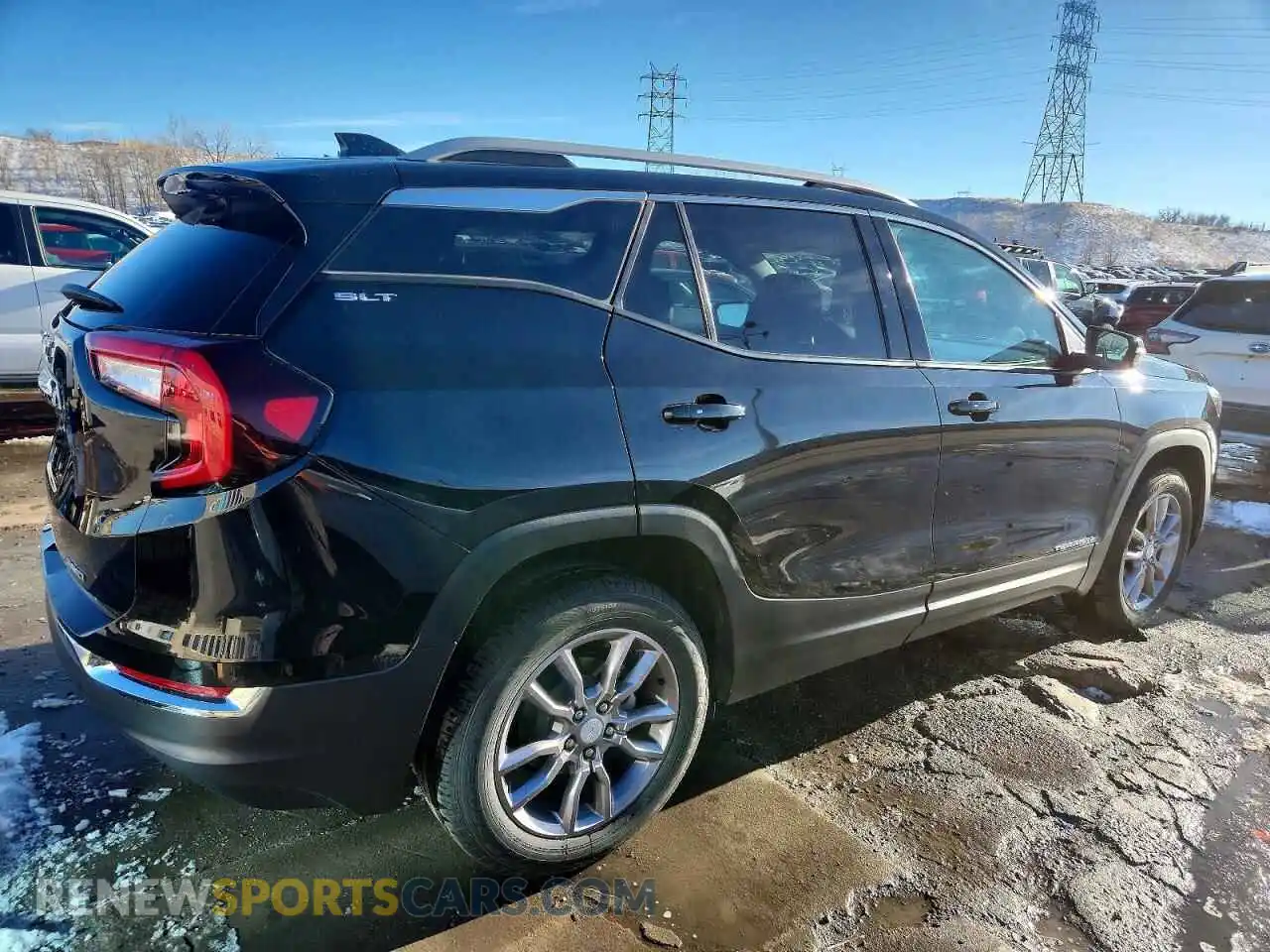 3 Photograph of a damaged car 3GKALVEG6PL220341 GMC TERRAIN 2023