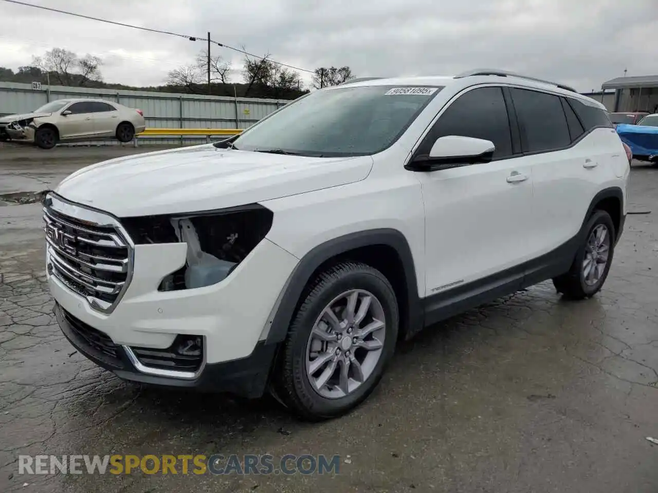 1 Photograph of a damaged car 3GKALVEG7PL121107 GMC TERRAIN 2023