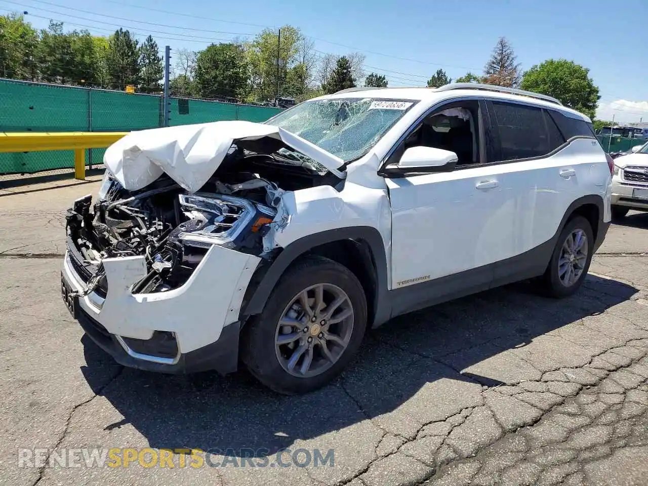 1 Photograph of a damaged car 3GKALVEG7PL171361 GMC TERRAIN 2023