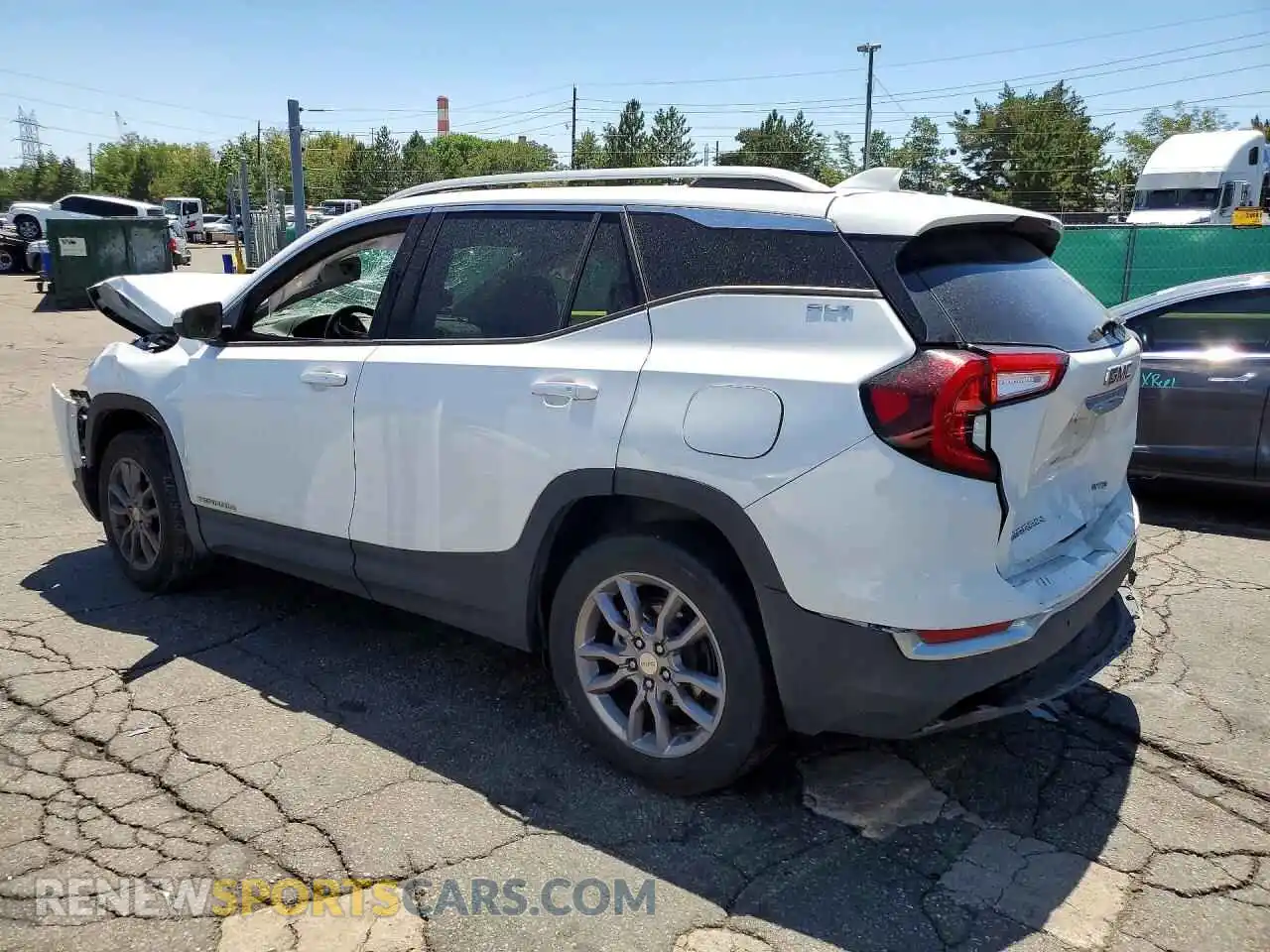 2 Photograph of a damaged car 3GKALVEG7PL171361 GMC TERRAIN 2023