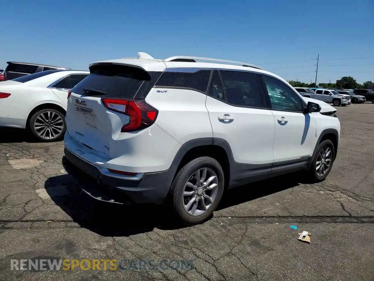 3 Photograph of a damaged car 3GKALVEG7PL171361 GMC TERRAIN 2023