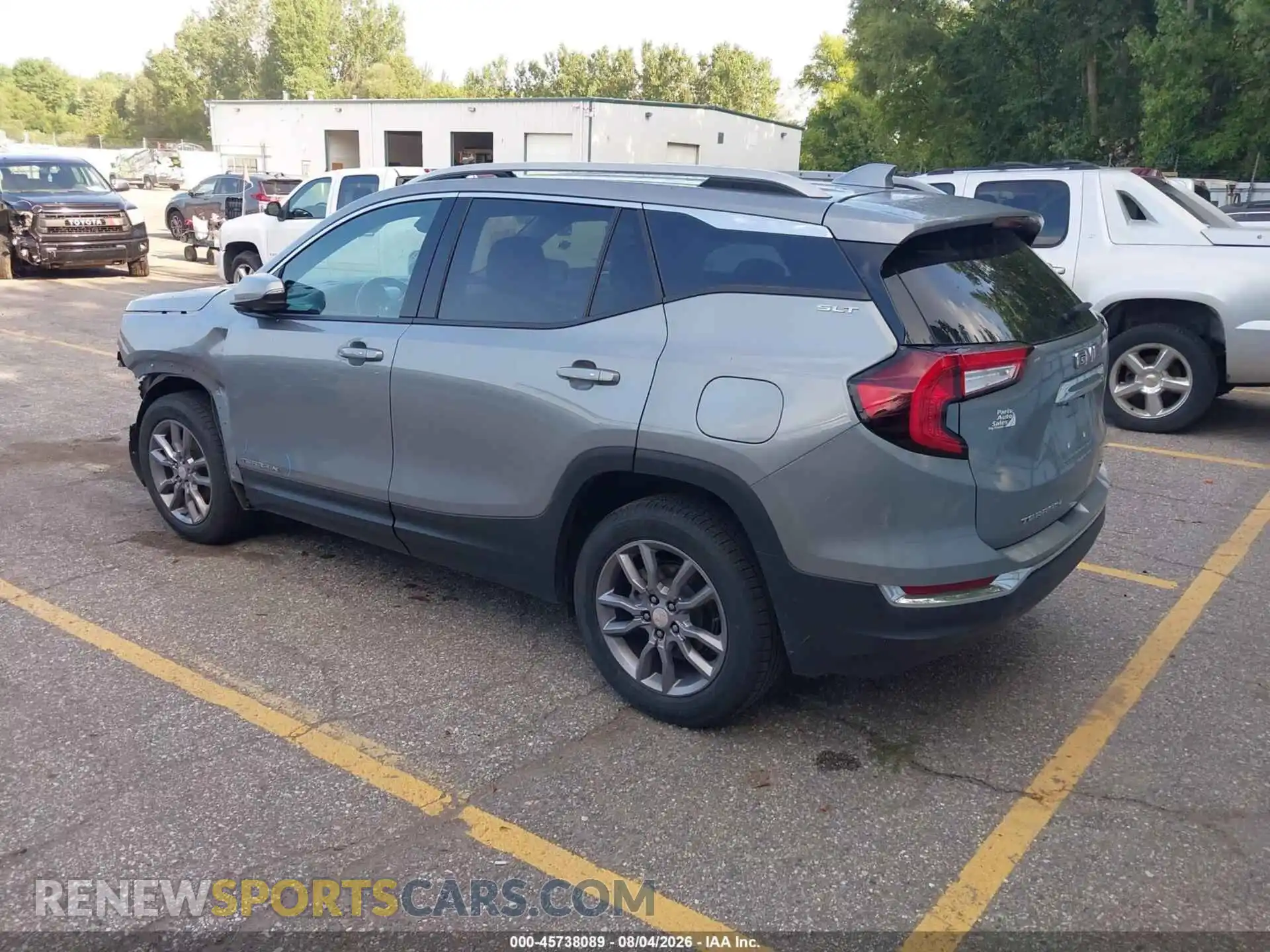 3 Photograph of a damaged car 3GKALVEG7PL178696 GMC TERRAIN 2023
