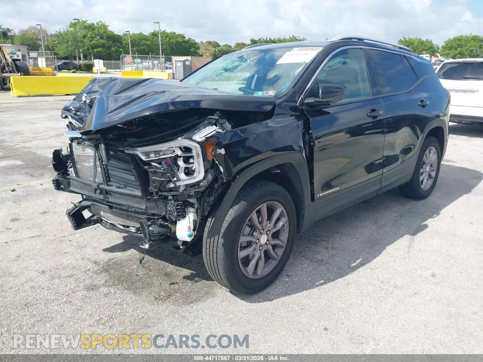 2 Photograph of a damaged car 3GKALVEG7PL249993 GMC TERRAIN 2023