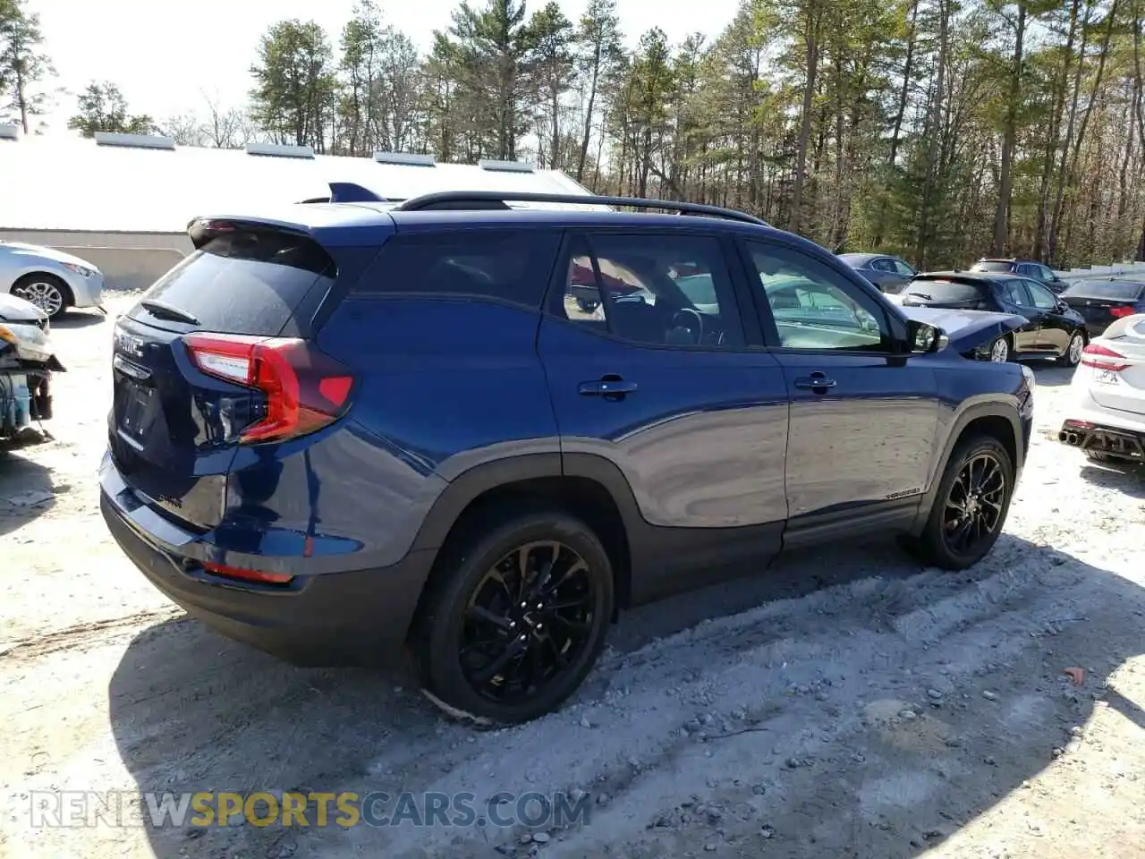 3 Photograph of a damaged car 3GKALVEG8PL124422 GMC TERRAIN 2023