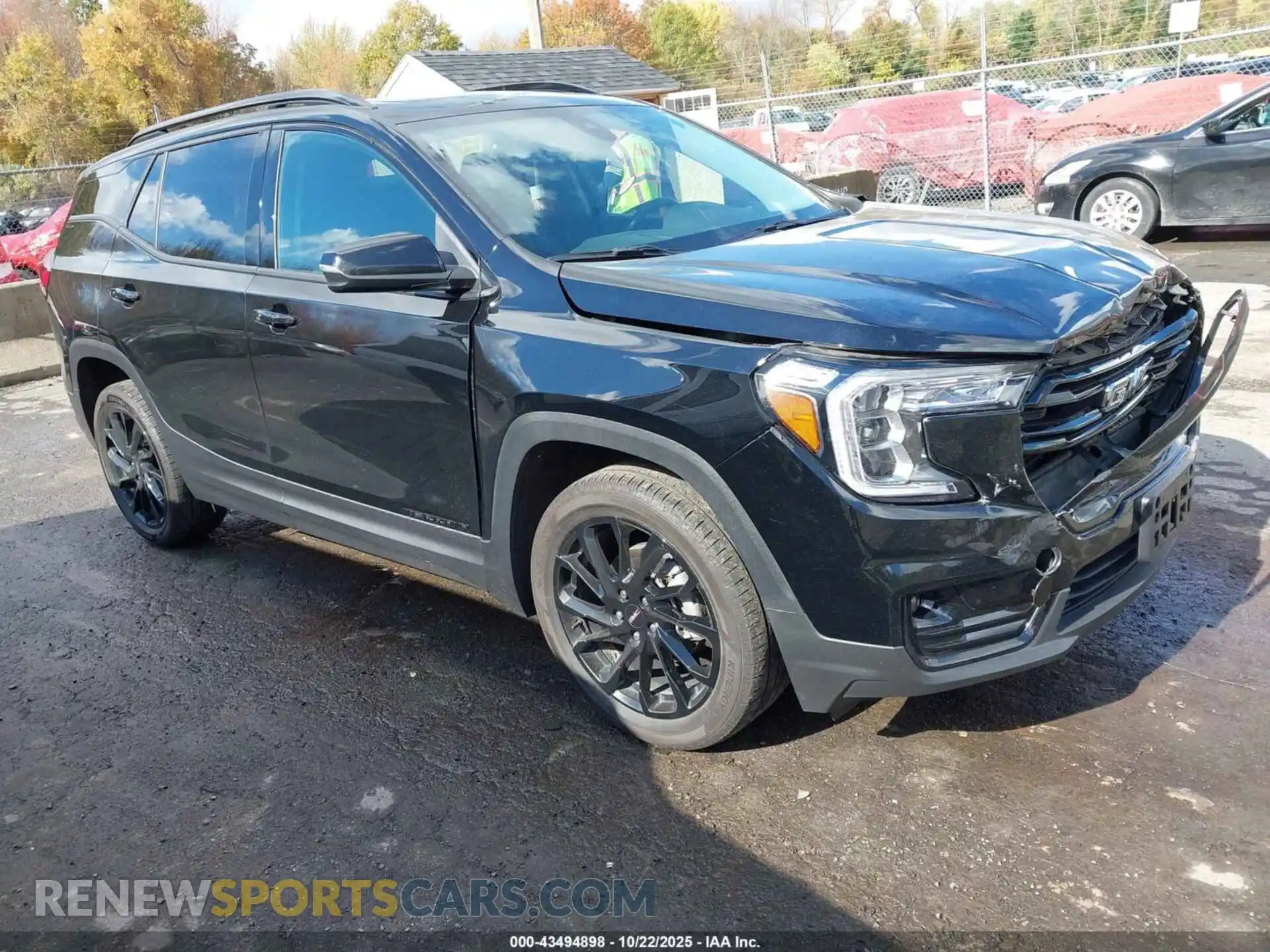 1 Photograph of a damaged car 3GKALVEG8PL212306 GMC TERRAIN 2023