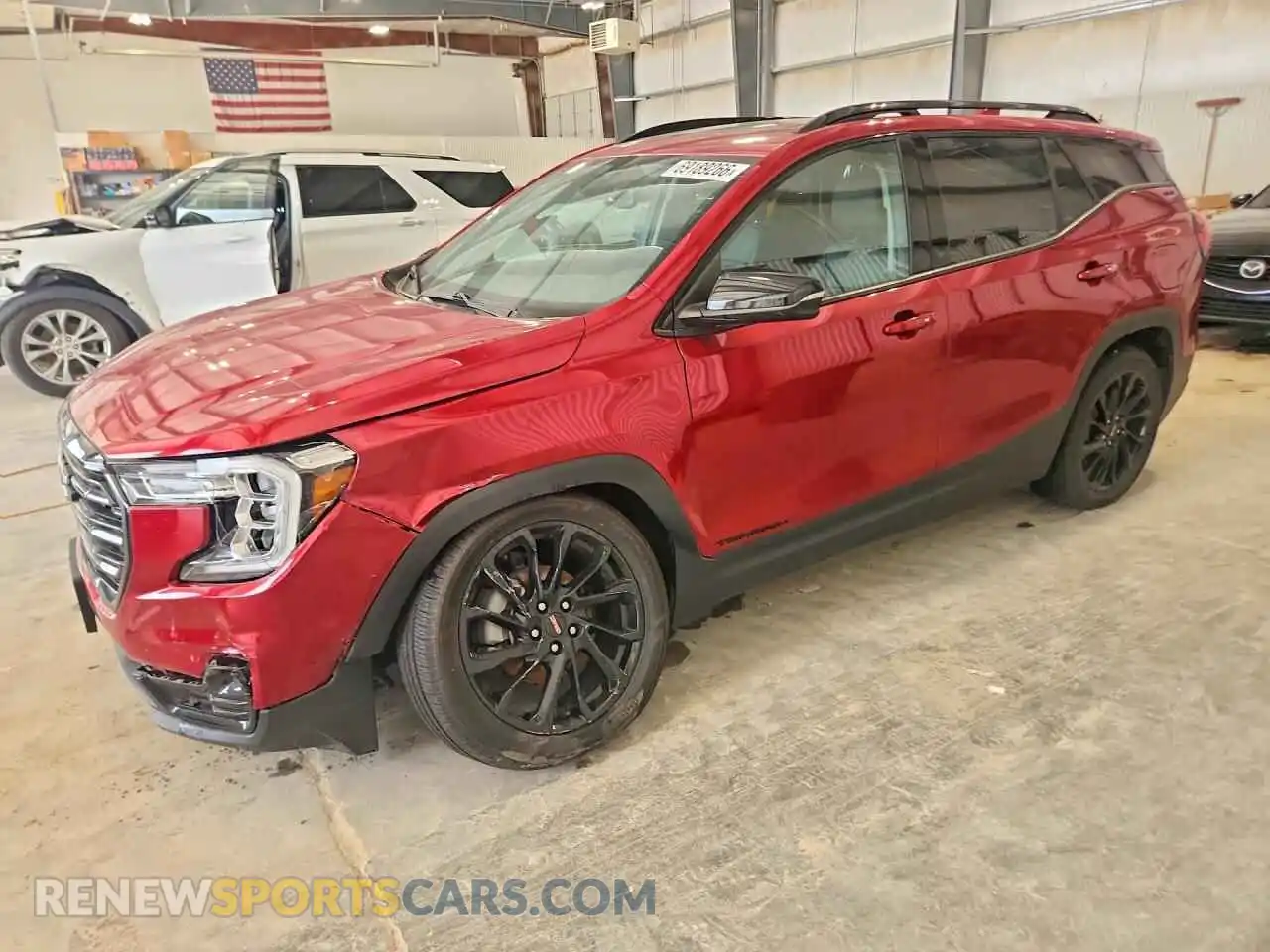1 Photograph of a damaged car 3GKALVEG8PL237562 GMC TERRAIN 2023