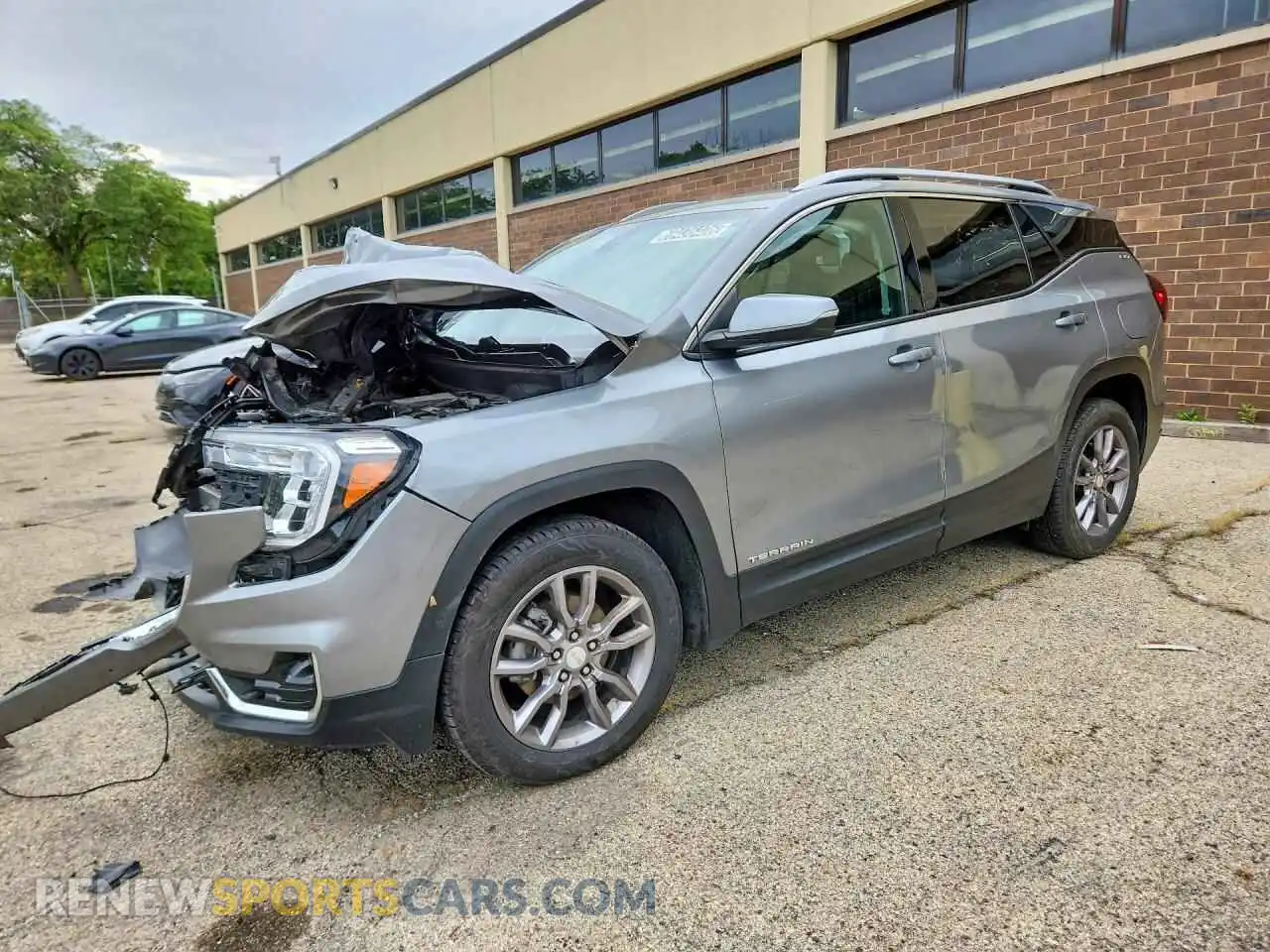 1 Photograph of a damaged car 3GKALVEG9PL134151 GMC TERRAIN 2023