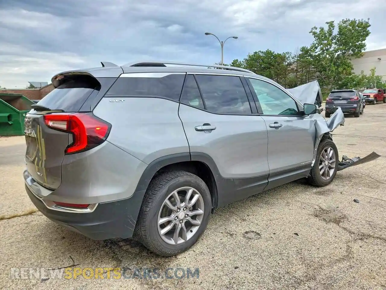 3 Photograph of a damaged car 3GKALVEG9PL134151 GMC TERRAIN 2023