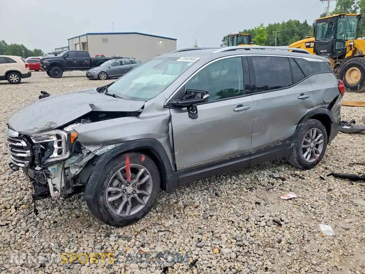 1 Photograph of a damaged car 3GKALVEG9PL154741 GMC TERRAIN 2023