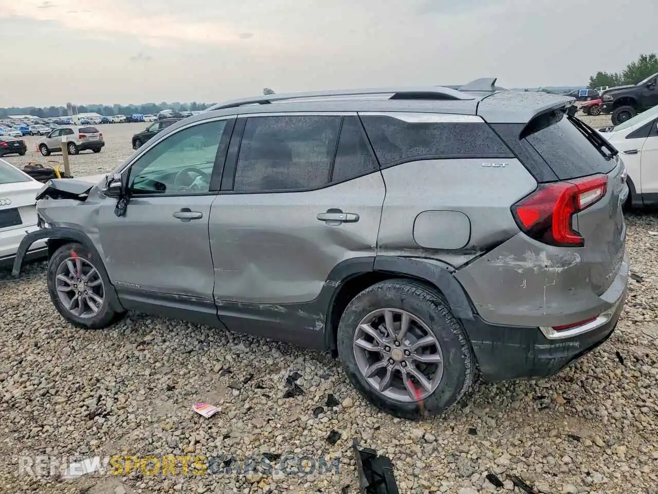 2 Photograph of a damaged car 3GKALVEG9PL154741 GMC TERRAIN 2023