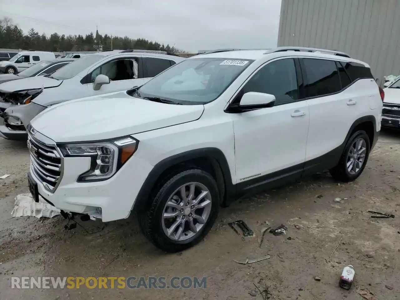 1 Photograph of a damaged car 3GKALVEG9PL234444 GMC TERRAIN 2023