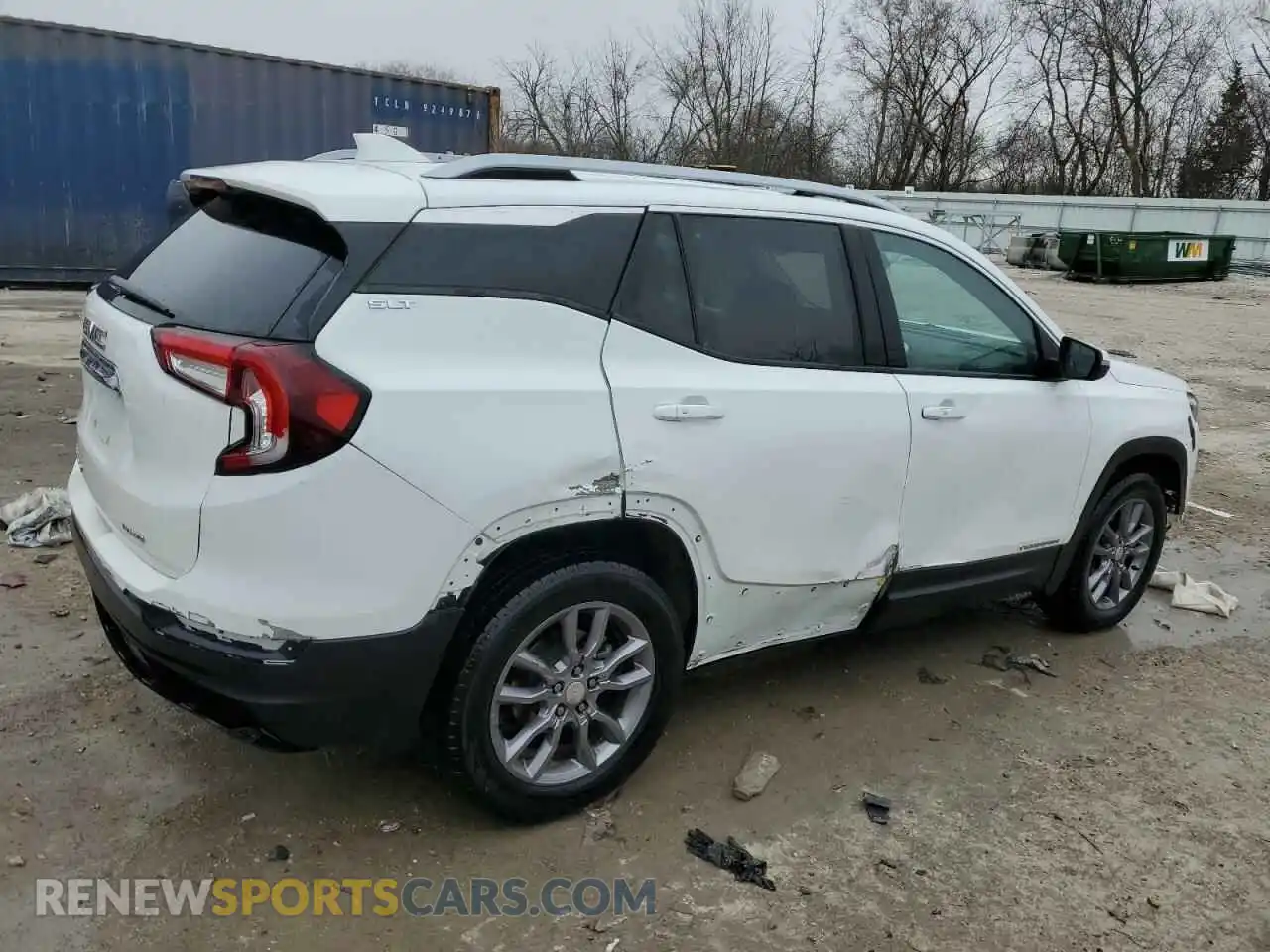 3 Photograph of a damaged car 3GKALVEG9PL234444 GMC TERRAIN 2023