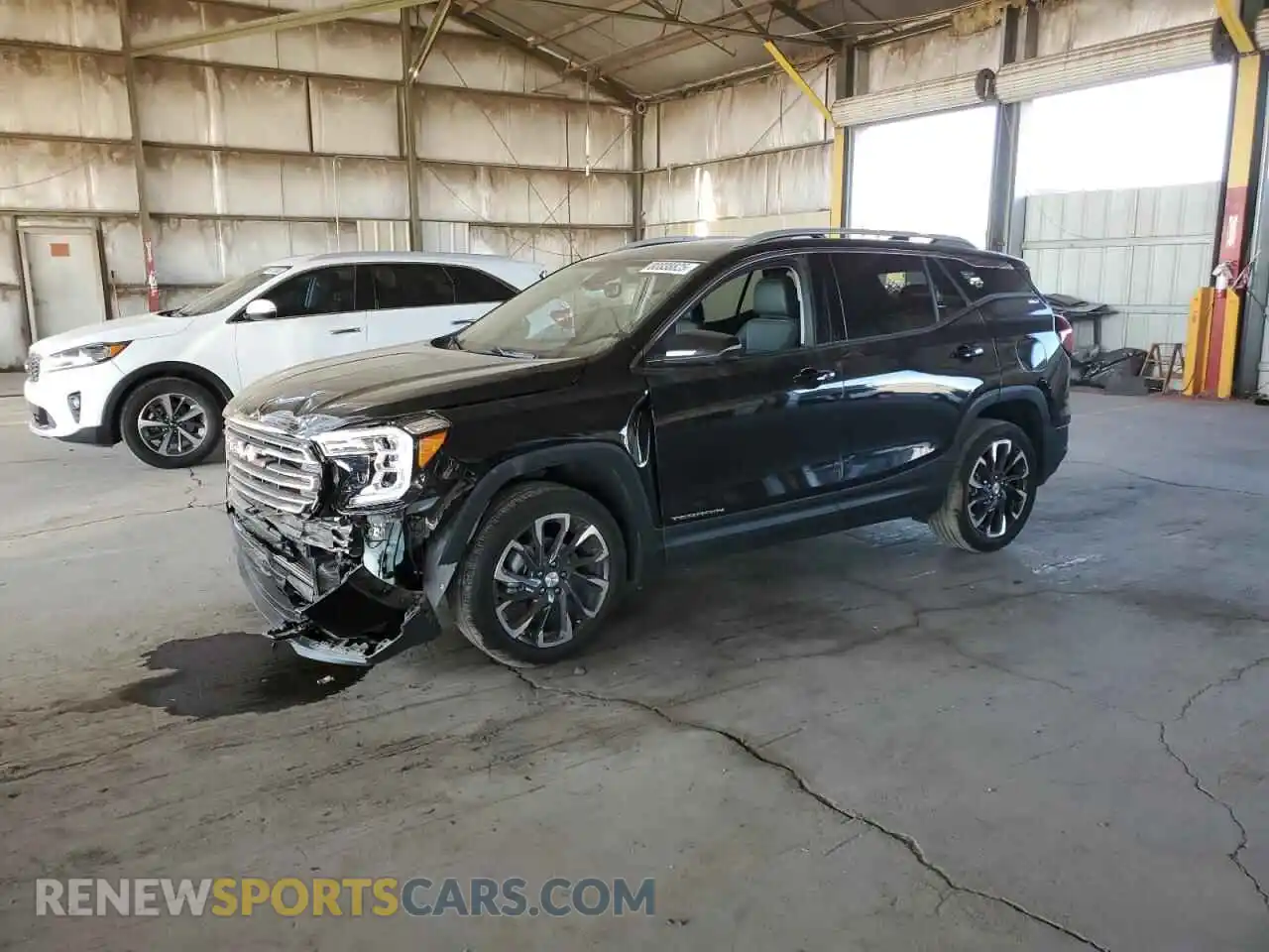 1 Photograph of a damaged car 3GKALVEG9PL243578 GMC TERRAIN 2023