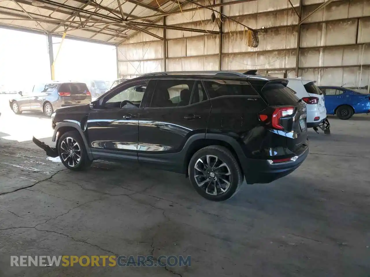 2 Photograph of a damaged car 3GKALVEG9PL243578 GMC TERRAIN 2023