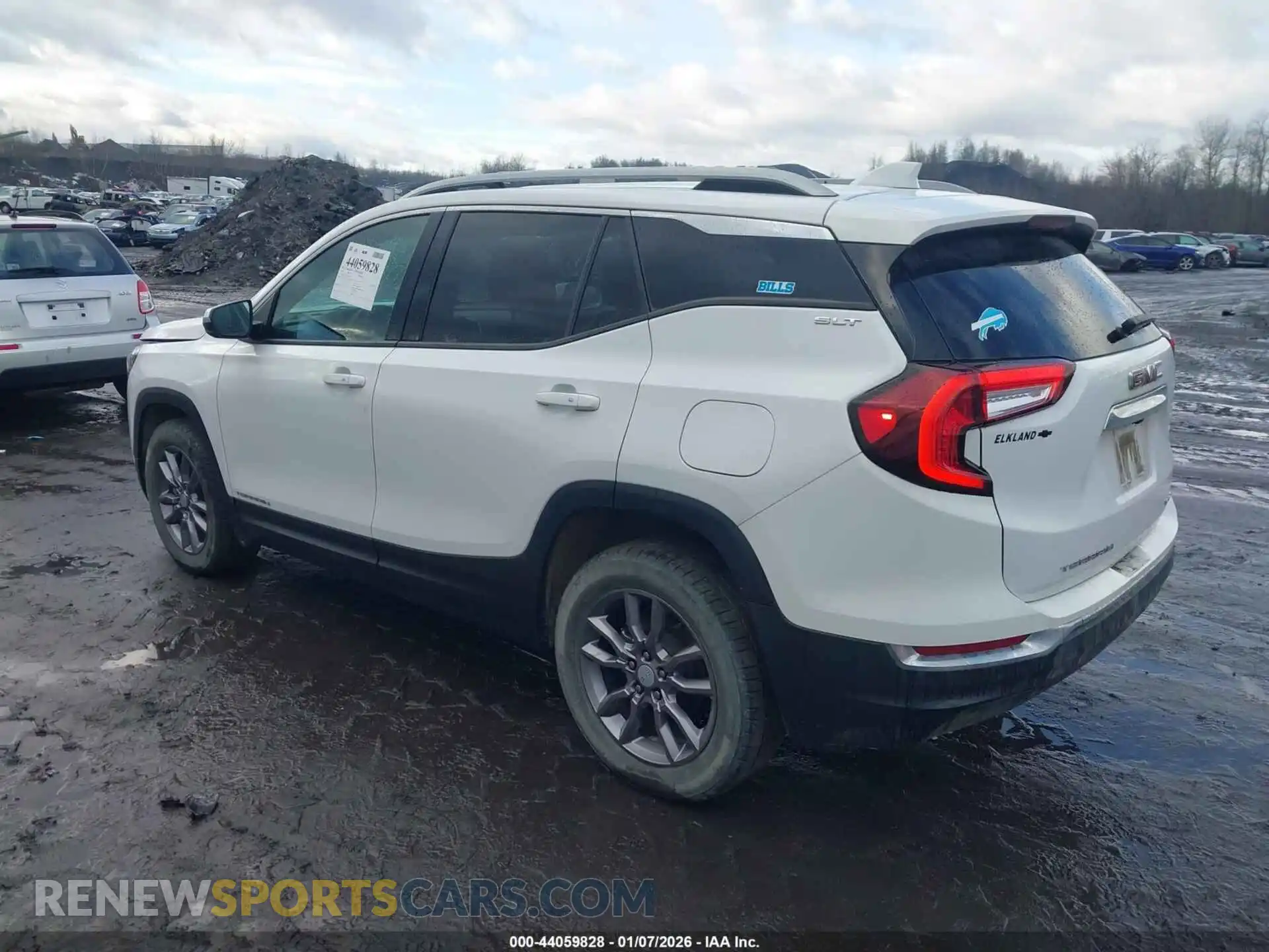 3 Photograph of a damaged car 3GKALVEGXPL122722 GMC TERRAIN 2023