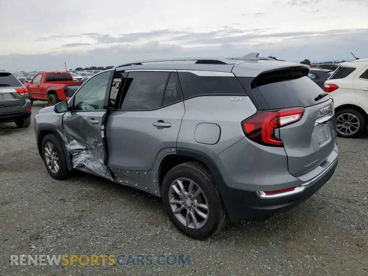 2 Photograph of a damaged car 3GKALVEGXPL136572 GMC TERRAIN 2023