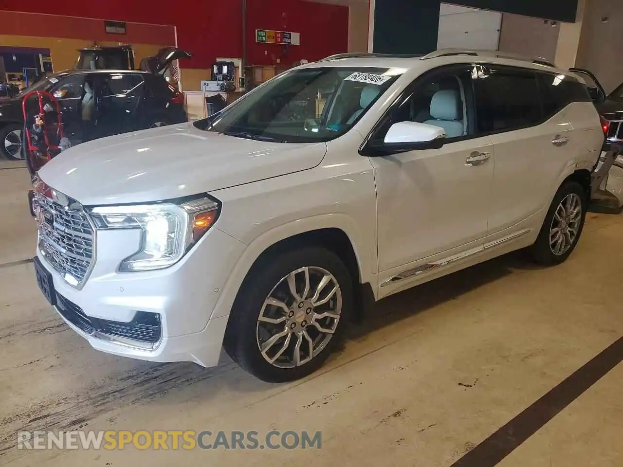 1 Photograph of a damaged car 3GKALXEG2PL109622 GMC TERRAIN 2023